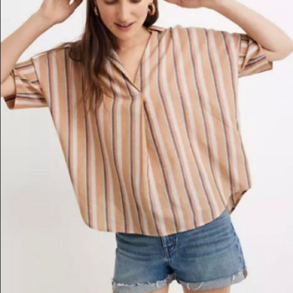 Madewell Courier short sleeves top